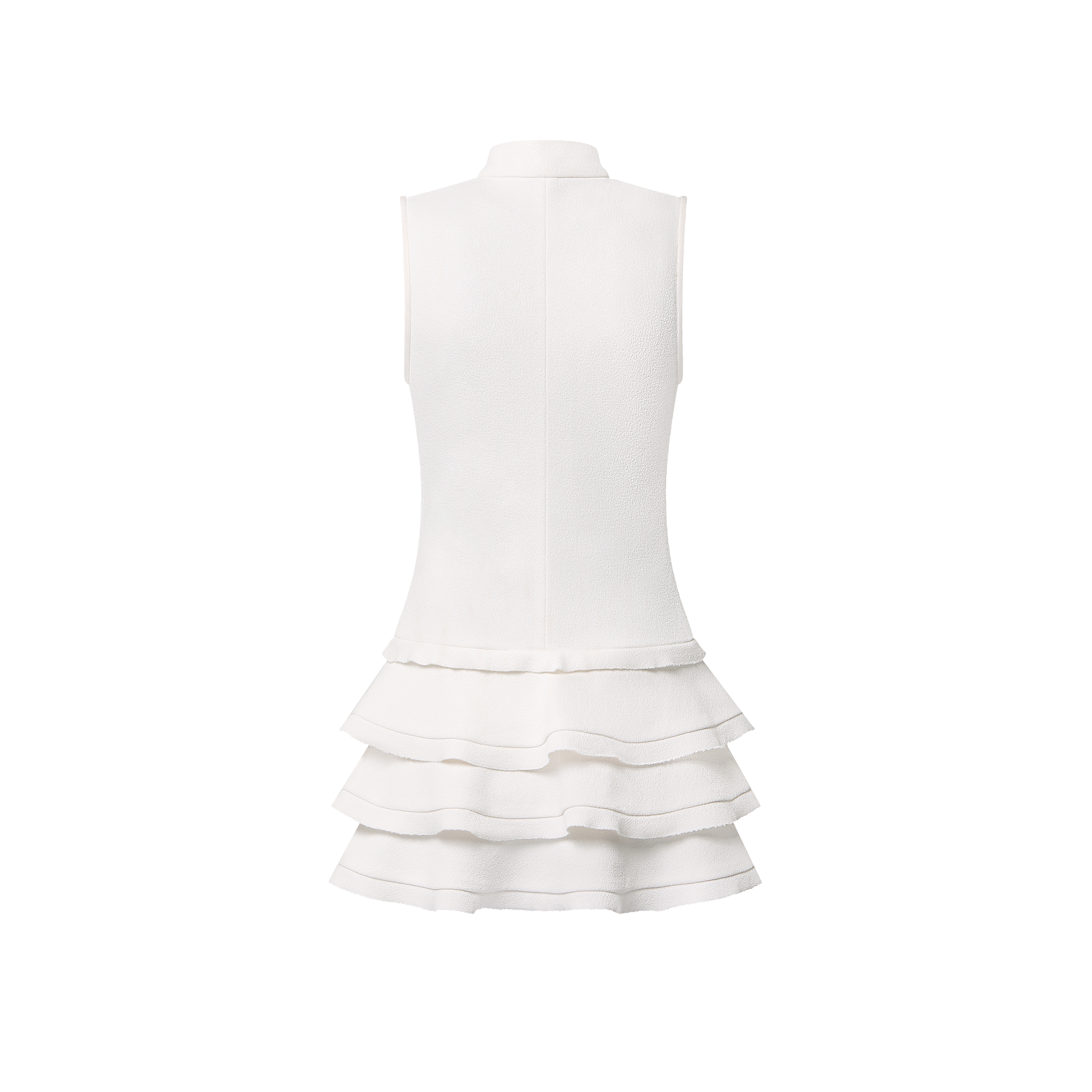 LOUIS VUITTON ローウエストラッフルドレス Low-Waist Ruffle Dress - Ready to Wear | LOUIS VUITTON